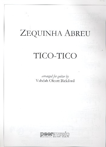 Tico-Tico&nbsp;&nbsp;für Gitarre&nbsp;&nbsp;