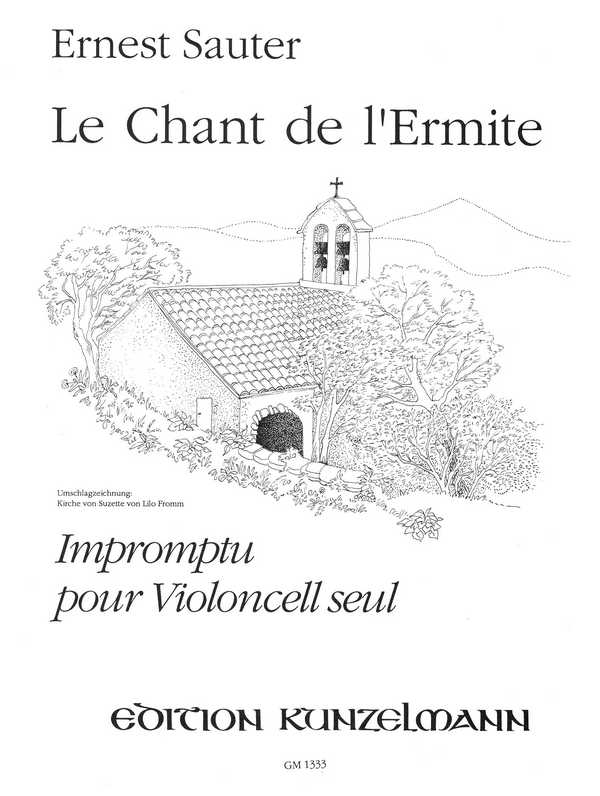 Le chant de l'ermite impromptu  pour violoncelle seul  