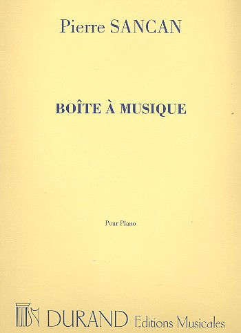 Boite a musique &nbsp;&nbsp;pour piano&nbsp;&nbsp;
