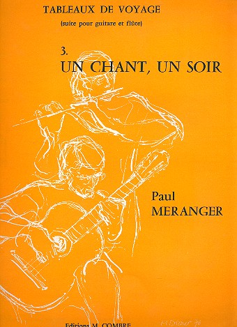 Un chant un soir pour flute et guitare    