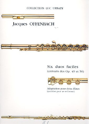 6 duos faciles pour 2 flûtes    