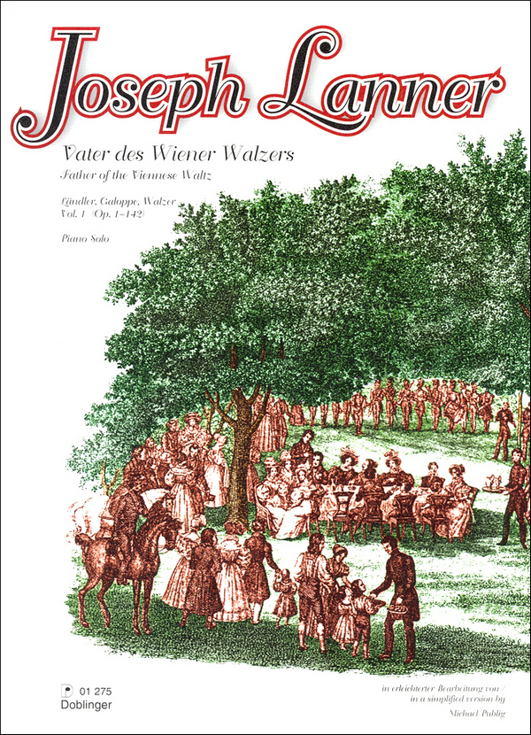 Vater des Wiener Walzers Band 1  für Klavier  