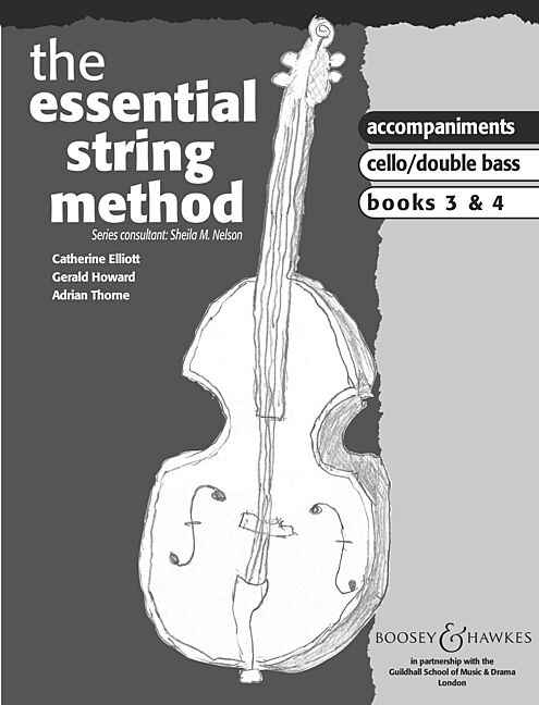 The essential String Method vol.3/4&nbsp;&nbsp;for violoncello/bass&nbsp;&nbsp;piano accompaniments