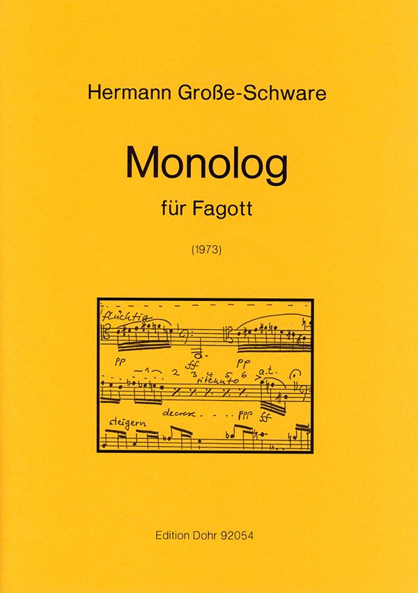 Monolog für Fagott    