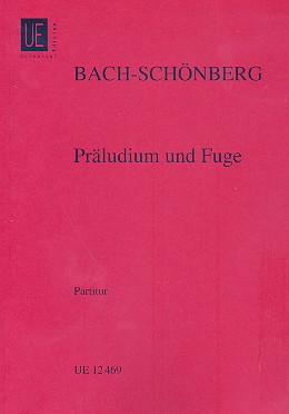 Präludium und Fuge Es-Dur für  Orchester  Partitur