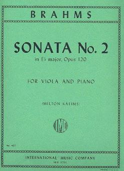 Sonata E flat major no.2&nbsp;&nbsp;for viola and piano&nbsp;&nbsp;