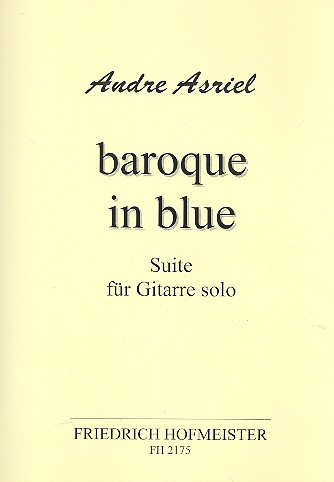 Baroque in blue  für Gitarre  