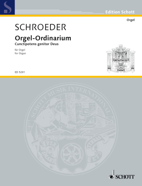 Orgel-Ordinarium&nbsp;&nbsp;für Orgel&nbsp;&nbsp;