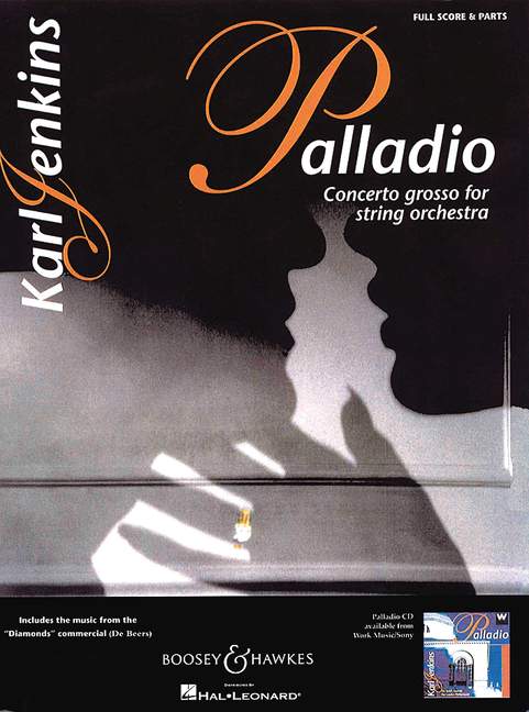 Palladio  for string orchestra  score and set of parts (8-8-6-6-5)