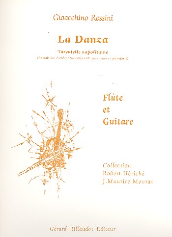 La danza Tarentelle napolitaine&nbsp;&nbsp;pour flûte et guitare&nbsp;&nbsp;