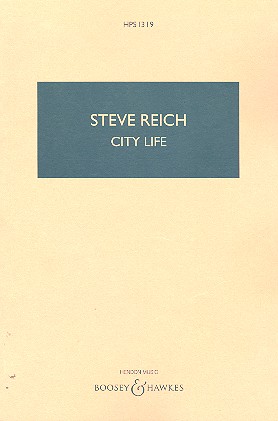 City Life HPS 1319  für Ensemble  Studienpartitur