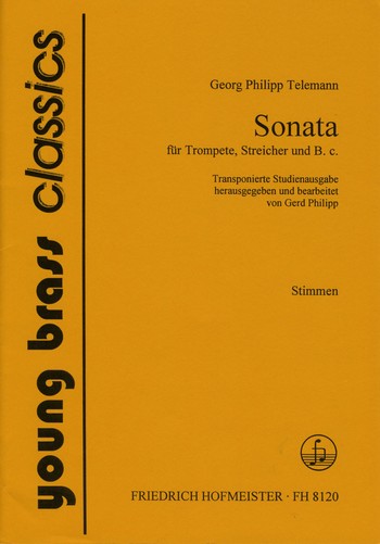 Sonate für Trompete, Streicher&nbsp;&nbsp;und Bc&nbsp;&nbsp;Streicherstimmen ((1-1-1)-1-1-1)