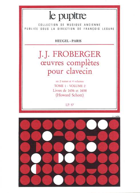 Oeuvres complètes - tome 1 vol.2 livres de 1656 et 1658  pour clavecin  