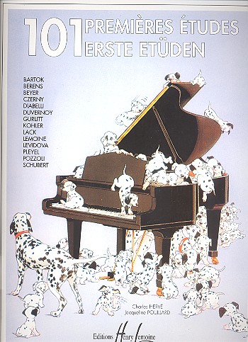 101 premières études  pour piano  