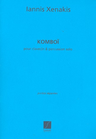 Komboi pour clavecin et  percussion solo  