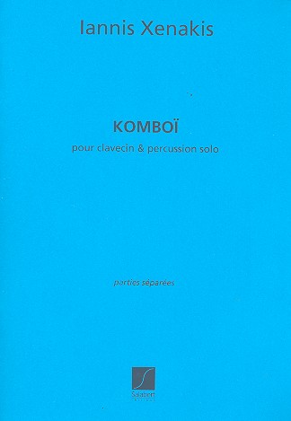 Komboi pour clavecin et&nbsp;&nbsp;percussion solo&nbsp;&nbsp;