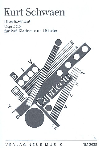 Divertissement und Capriccio  für Bassklarinette und Klavier  