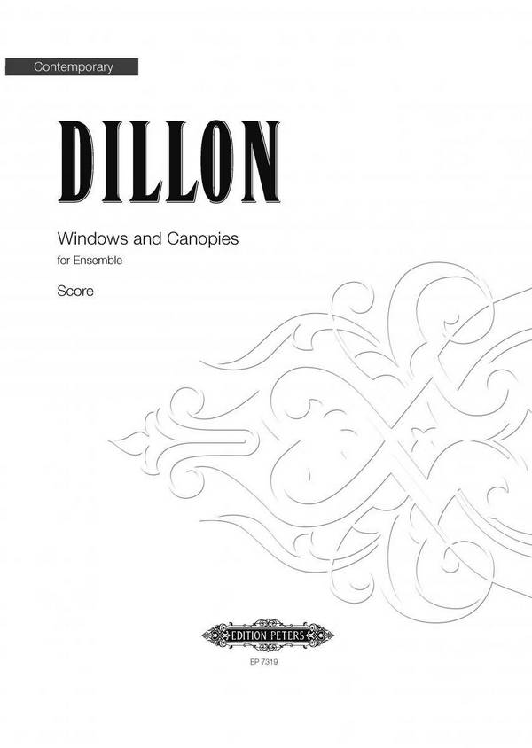 Windows and canopies&nbsp;&nbsp;for chamber ensemble&nbsp;&nbsp;Score