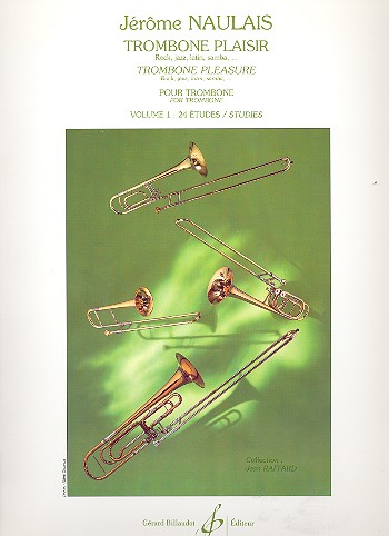 Trombone plaisir vol.1 24 études&nbsp;&nbsp;&nbsp;&nbsp;