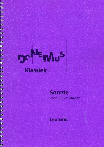 Sonate  für Flöte und Klavier  