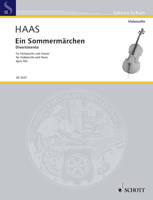 Ein Sommermärchen op. 30&nbsp;&nbsp;für Violoncello und Klavier&nbsp;&nbsp;