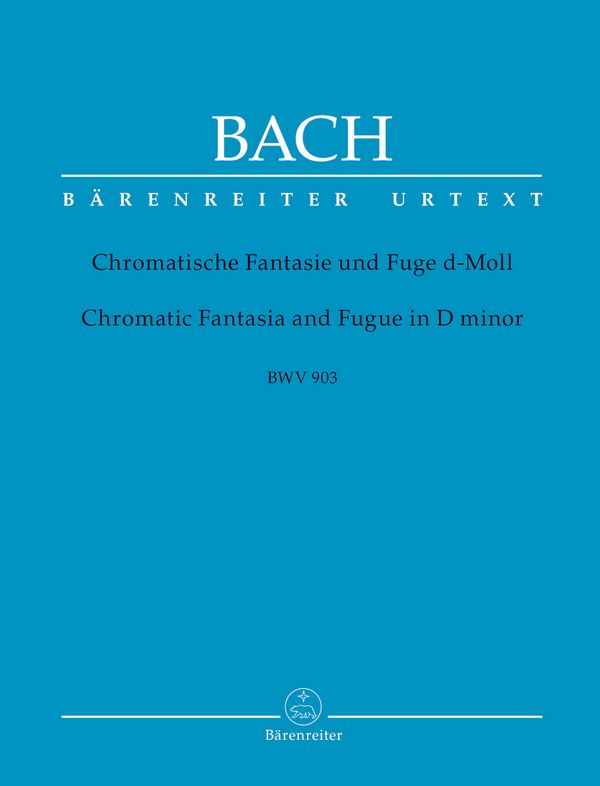 Chromatische Fantasie und Fuge d-Moll BWV903 &nbsp;&nbsp;für Klavier&nbsp;&nbsp;