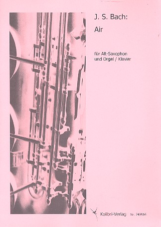 Air  für Altsaxophon und Klavier (Orgel)  