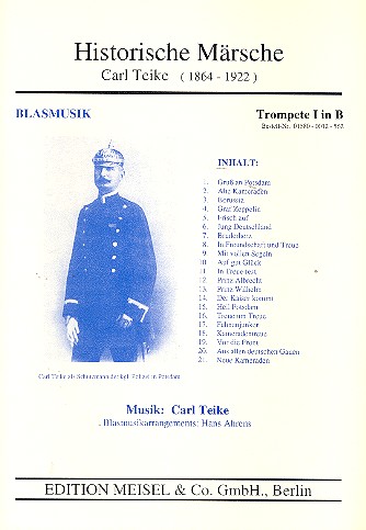 Historische Märsche  für Blasorchester  Trompete 1 in B