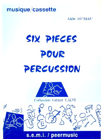 6 pièces  pour percussion  