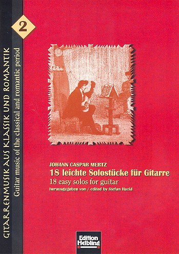 18 leichte Solostücke  für Gitarre  