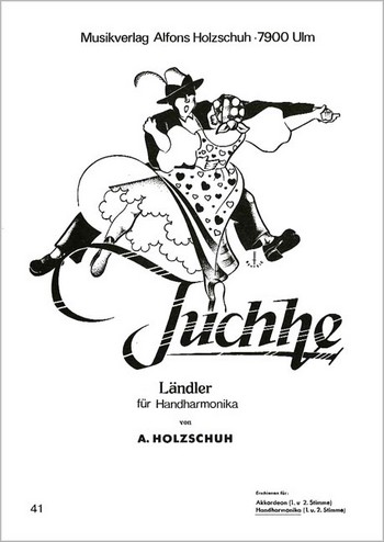 Juchhe Ländler für diatonische  Handharmonika (mit 2. Stimme)  