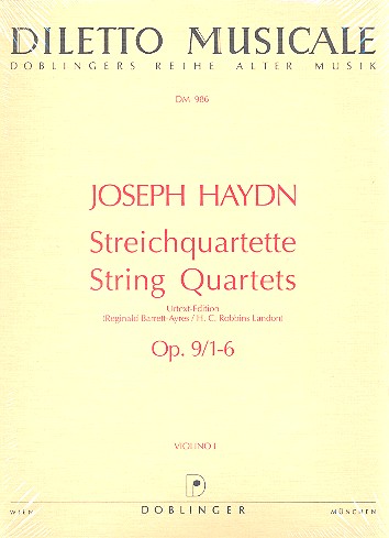Streichquartette op.9,1-6&nbsp;&nbsp;Stimmen&nbsp;&nbsp;