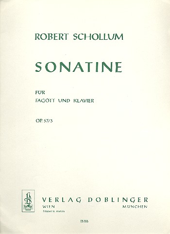 Sonatine op.57,3 für Fagott und  Klavier  