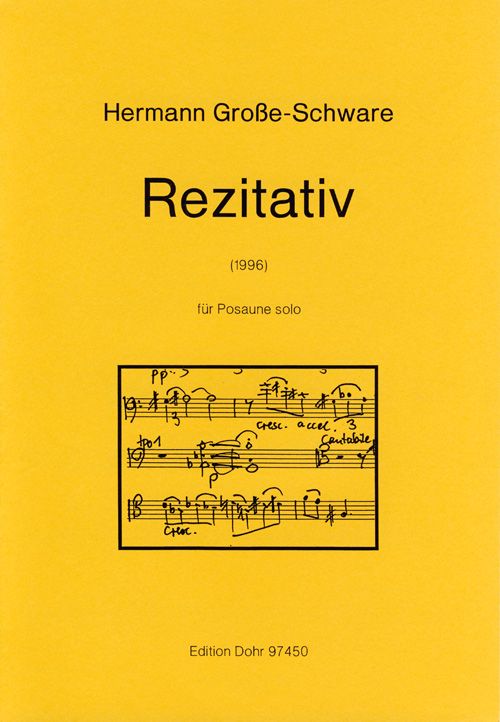 Rezitativ (1996)  für Posaune solo  