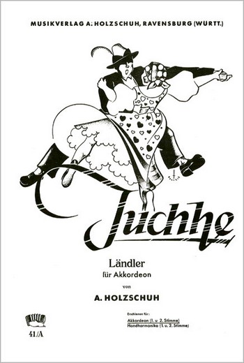 Juchhe Ländler für Akkordeon  (mit 2. Stimme)  