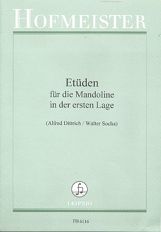 Etüden für Mandoline (1. Lage)&nbsp;&nbsp;&nbsp;&nbsp;