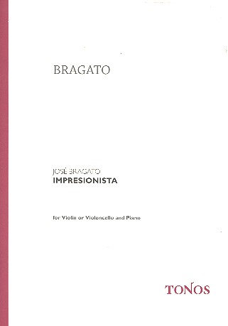 Impresionista für Violine oder Violoncello&nbsp;&nbsp;und Klavier&nbsp;&nbsp;