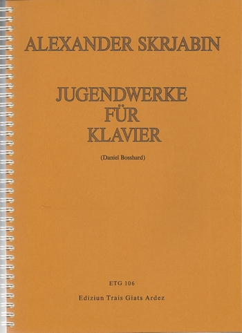 Jugendwerke  für Klavier  