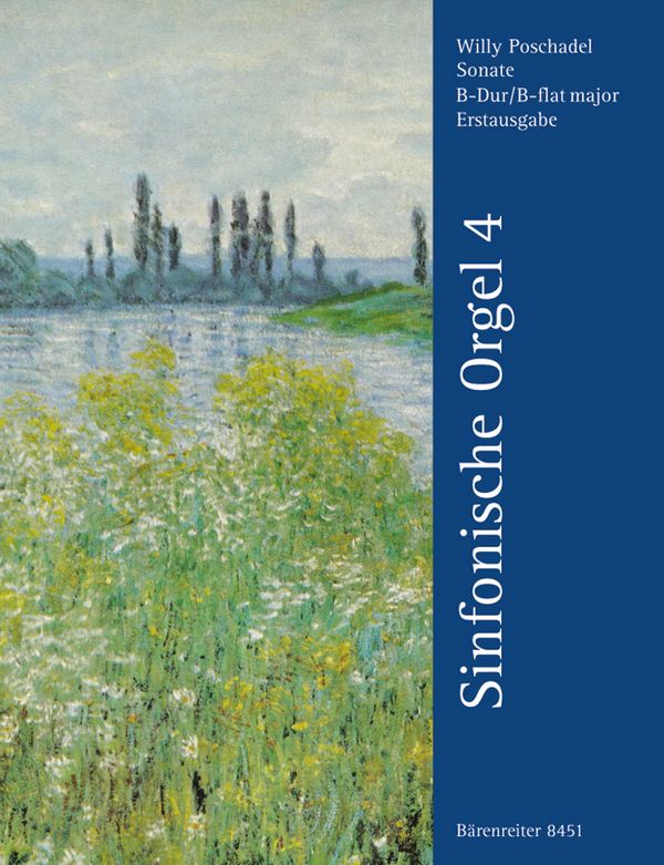 SONATE B-DUR FUER ORGEL&nbsp;&nbsp;SINFONISCHE ORGEL BAND 4&nbsp;&nbsp;