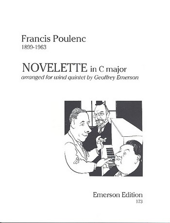 Novelette C major &nbsp;&nbsp;for flute, oboe, clarinet, horn and bassoon&nbsp;&nbsp;parts
