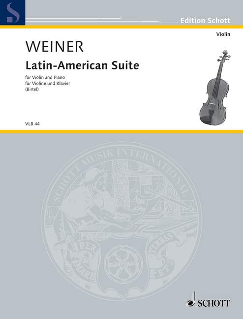 Latin-American-Suite&nbsp;&nbsp;für Violine und Klavier&nbsp;&nbsp;