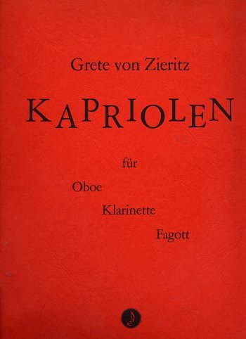 Kapriolen für Oboe, Klarinette  und Fagott  Partitur und Stimmen