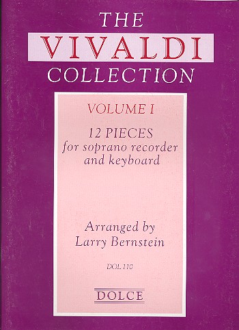 The Vivaldi Collection vol.1&nbsp;&nbsp;for soprano recorder and keyboard&nbsp;&nbsp;