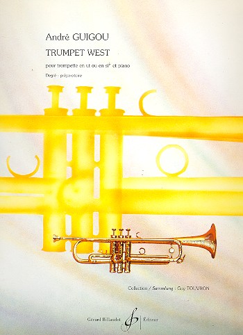 Trumpet West pour trompette en&nbsp;&nbsp;ut ou si b et piano&nbsp;&nbsp;(degre preparatoire)