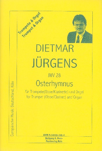 OSTERHYMNUS JWV28 FUER TROMPETE  (OB/KLAR) UND ORGEL  