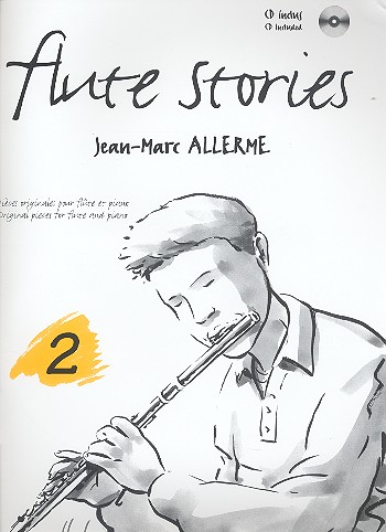 Flute Stories vol.2 (+QR-Code)&nbsp;&nbsp;pour flûte et piano&nbsp;&nbsp;