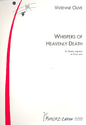 Whispers of Heavenly Death&nbsp;&nbsp;für Mezzosopran (Tenor) solo&nbsp;&nbsp;