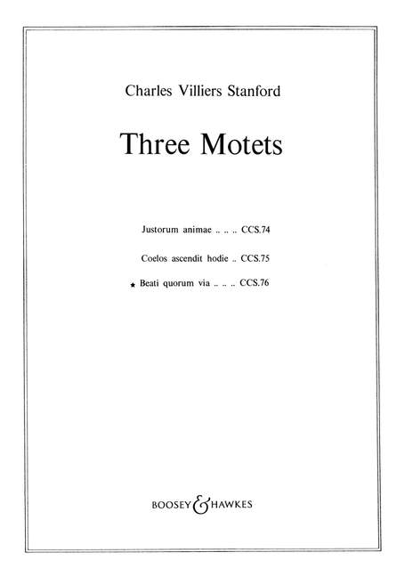 Drei Motetten op. 38/3 CCS 76  für gemischter Chor (SSATBB) a cappella  Chorpartitur