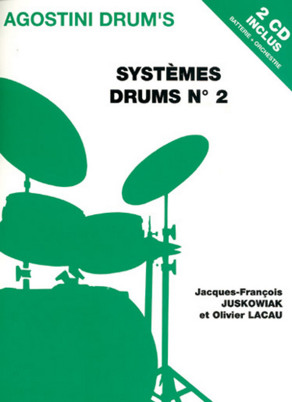 Systèmes drums Vol.2  (+Online-Audio&nbsp;&nbsp;pour batterie&nbsp;&nbsp;(Text fr)