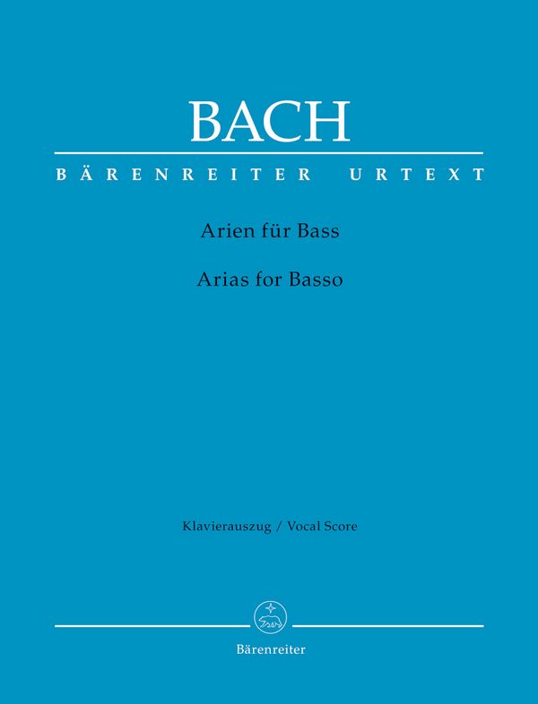 Das Arienbuch Bass-Arien aus den&nbsp;&nbsp;Kantaten für Gesang und Klavier&nbsp;&nbsp;(Englischer Begleittext)